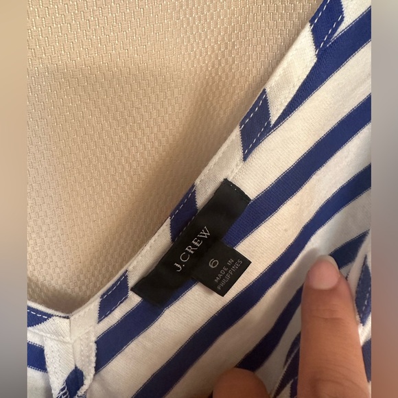 J Crew Striped Jumpsuit - Picture 3 of 3
